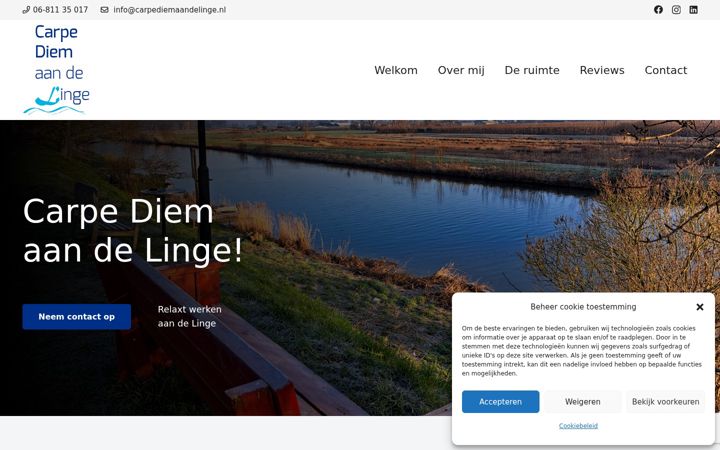 Snimka zaslona za carpediemaandelinge.nl