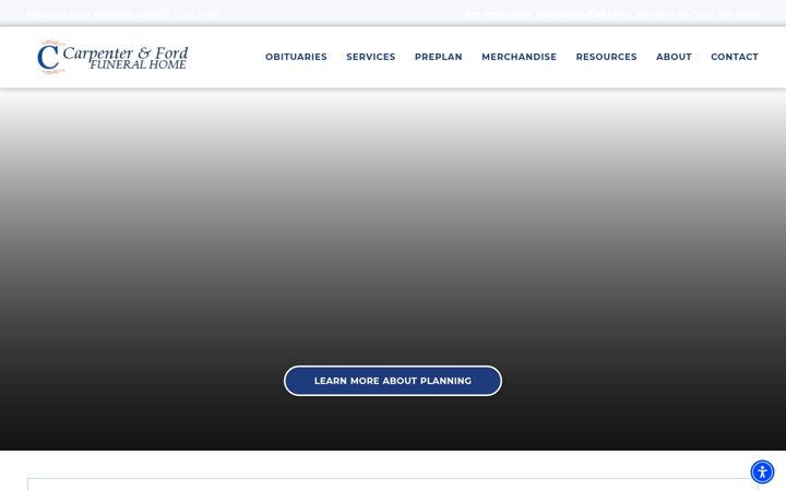 Screenshot of carpenterandford.com