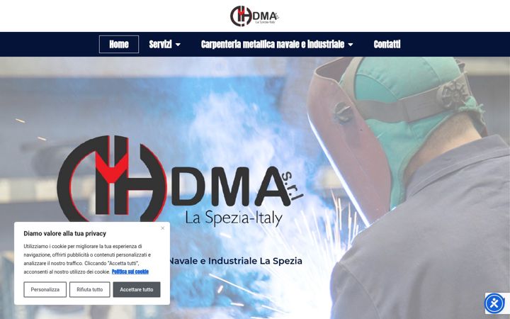 Screenshot of carpenteriadma.it