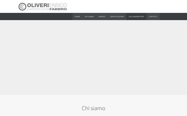 Screenshot of carpenteriaoliverienrico.com