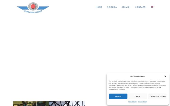 Screenshot von carpenterieleggere.it