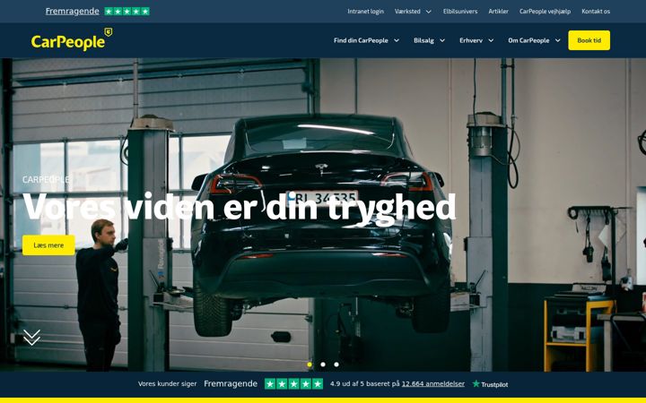 Screenshot of carpeople.dk