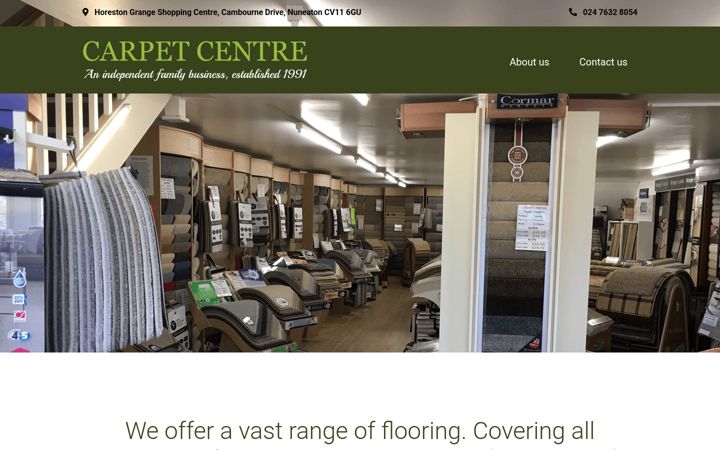 Screenshot of carpet-centre-nuneaton.co