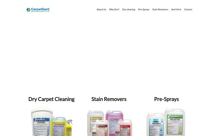 Screenshot of carpetgard.co.uk