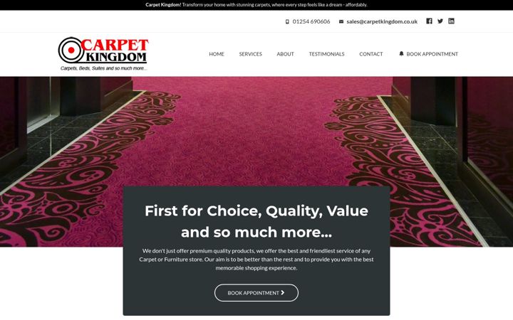 Screenshot of carpetkingdom.co.uk