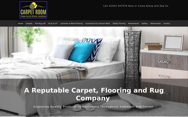 Screenshot of carpetroom.co.uk
