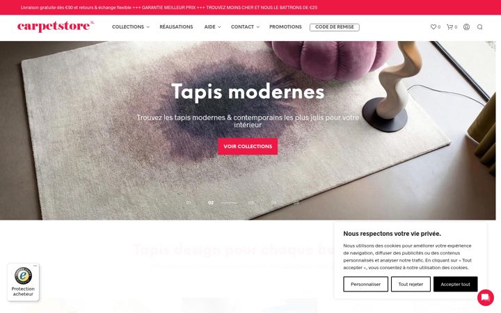 Screenshot of carpetstorexl.be