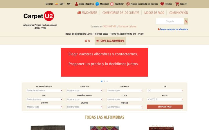 Screenshot of carpetu2.es