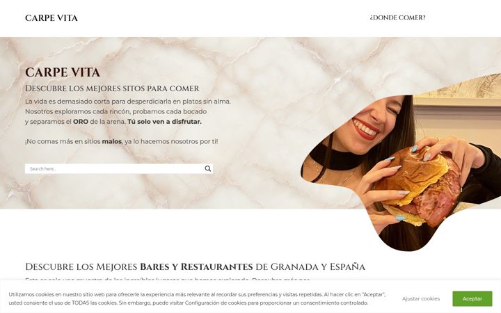 Screenshot of carpevita.es