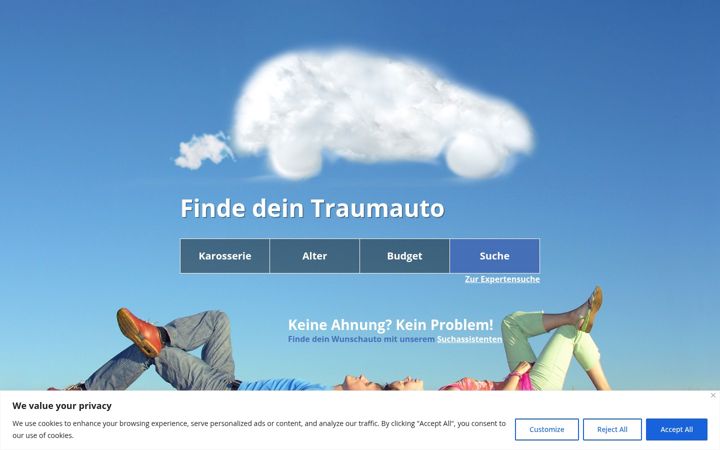 Screenshot of carpidus.de