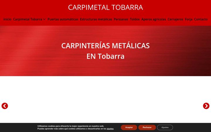 Screenshot di carpimetaltobarra.net