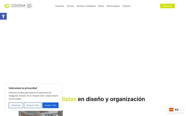 Screenshot of carpinteriacoloma.com