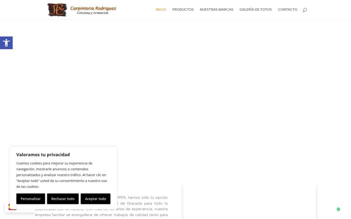 Captura de pantalla de carpinteriarodriguez.org