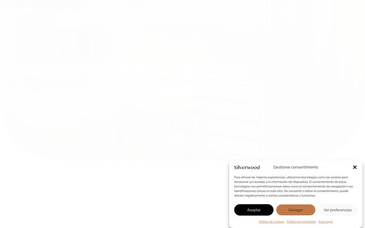 Screenshot of carpinteriasilverwood.com