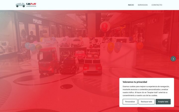 Screenshot of carplayzgz.es