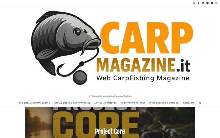 Screenshot of carpmagazine.it