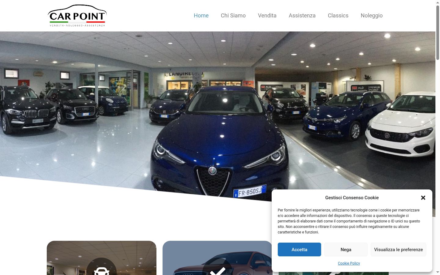Captură de ecran a bannerului de consimțământ afișat înainte de orice interacțiune