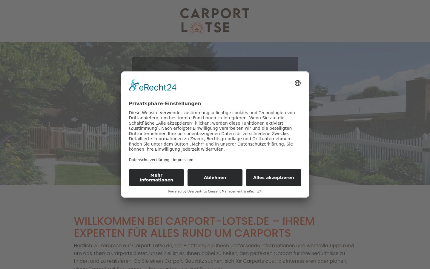 Screenshot tal-banner tal-kunsens muri qabel kwalunkwe interazzjoni