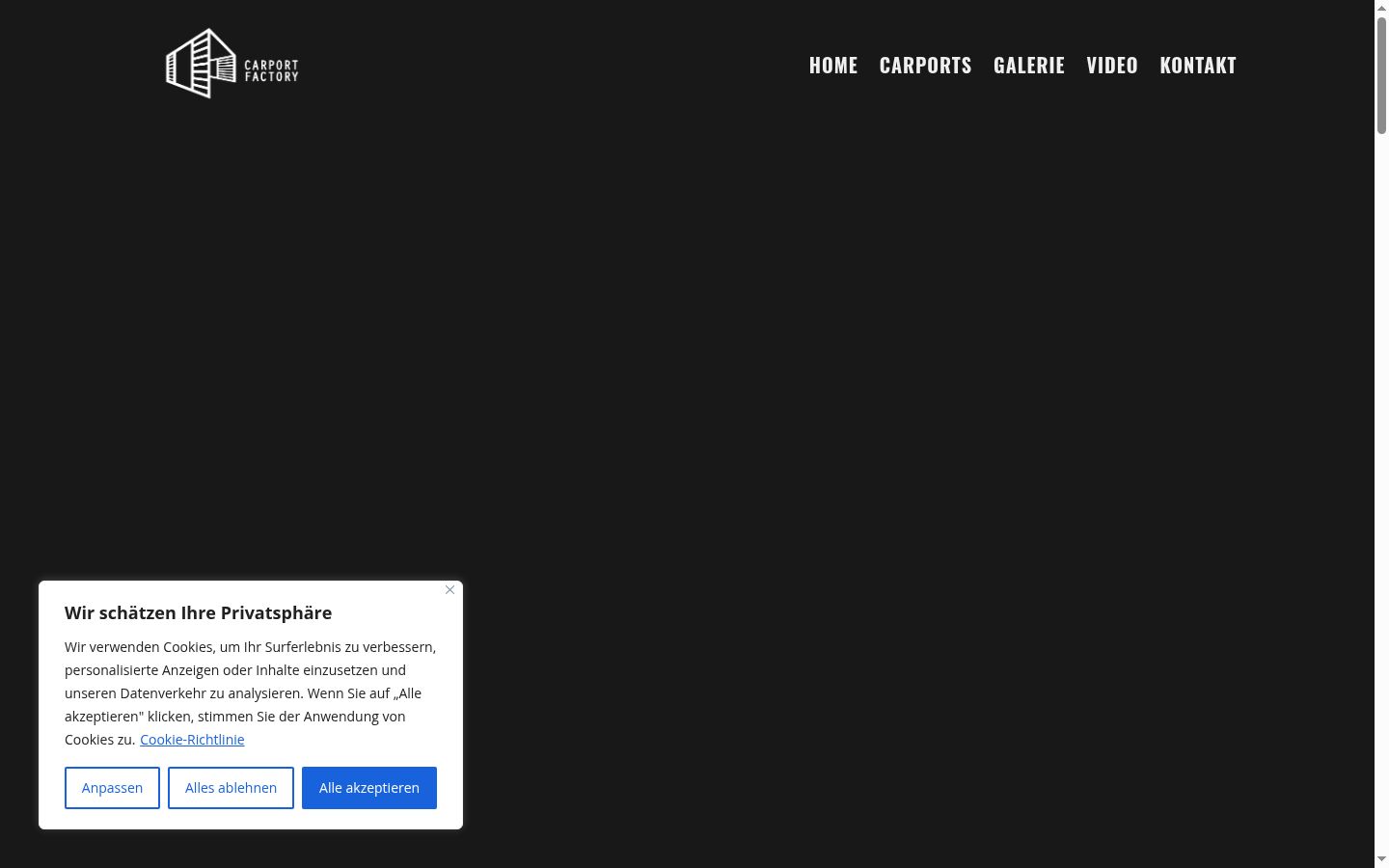 Screenshot tal-banner tal-kunsens muri qabel kwalunkwe interazzjoni