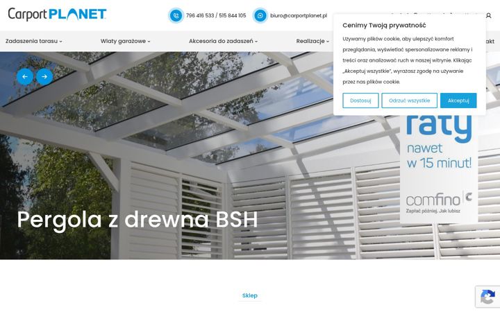 Screenshot of carportplanet.pl