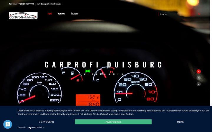 Екранна снимка на carprofi-duisburg.de