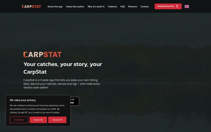 Screenshot of carpstat.eu