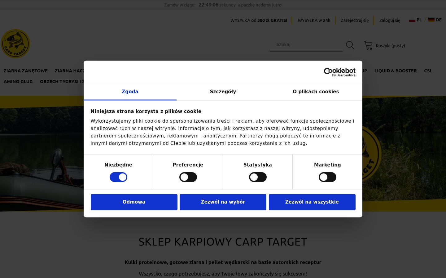 Sutikimo reklamjuostės, rodytos prieš bet kokią sąveiką, ekrano kopija