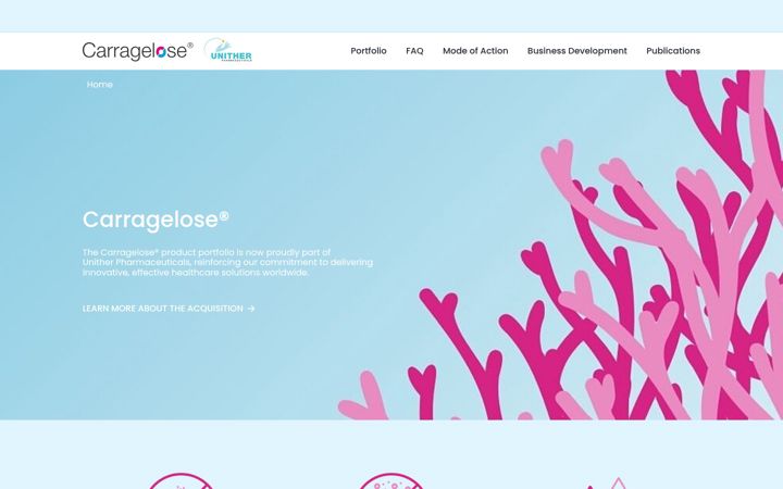 Screenshot of carragelose.com