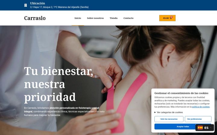 Screenshot of carraslo.com