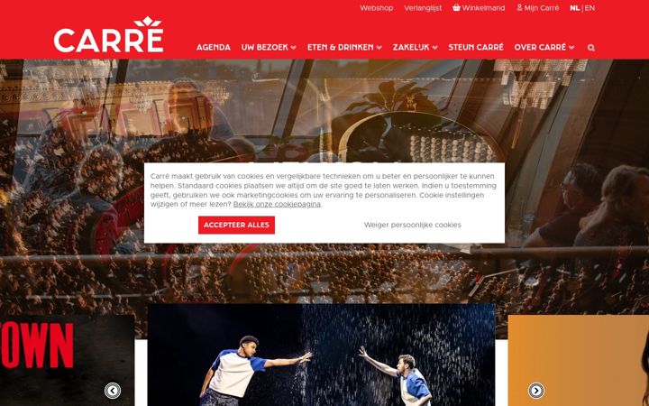 Screenshot of carre.nl