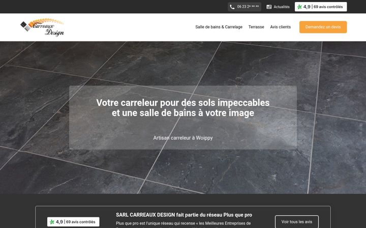 Screenshot του carreaux-design-moselle.fr