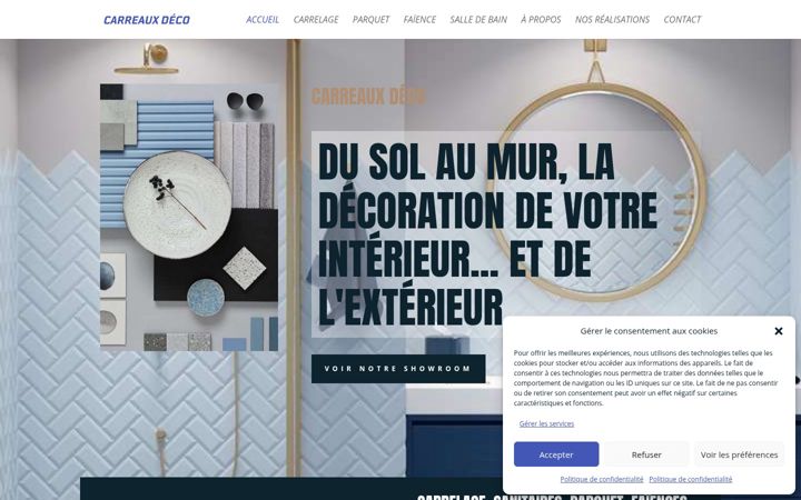 Screenshot of carreauxdeco82.fr