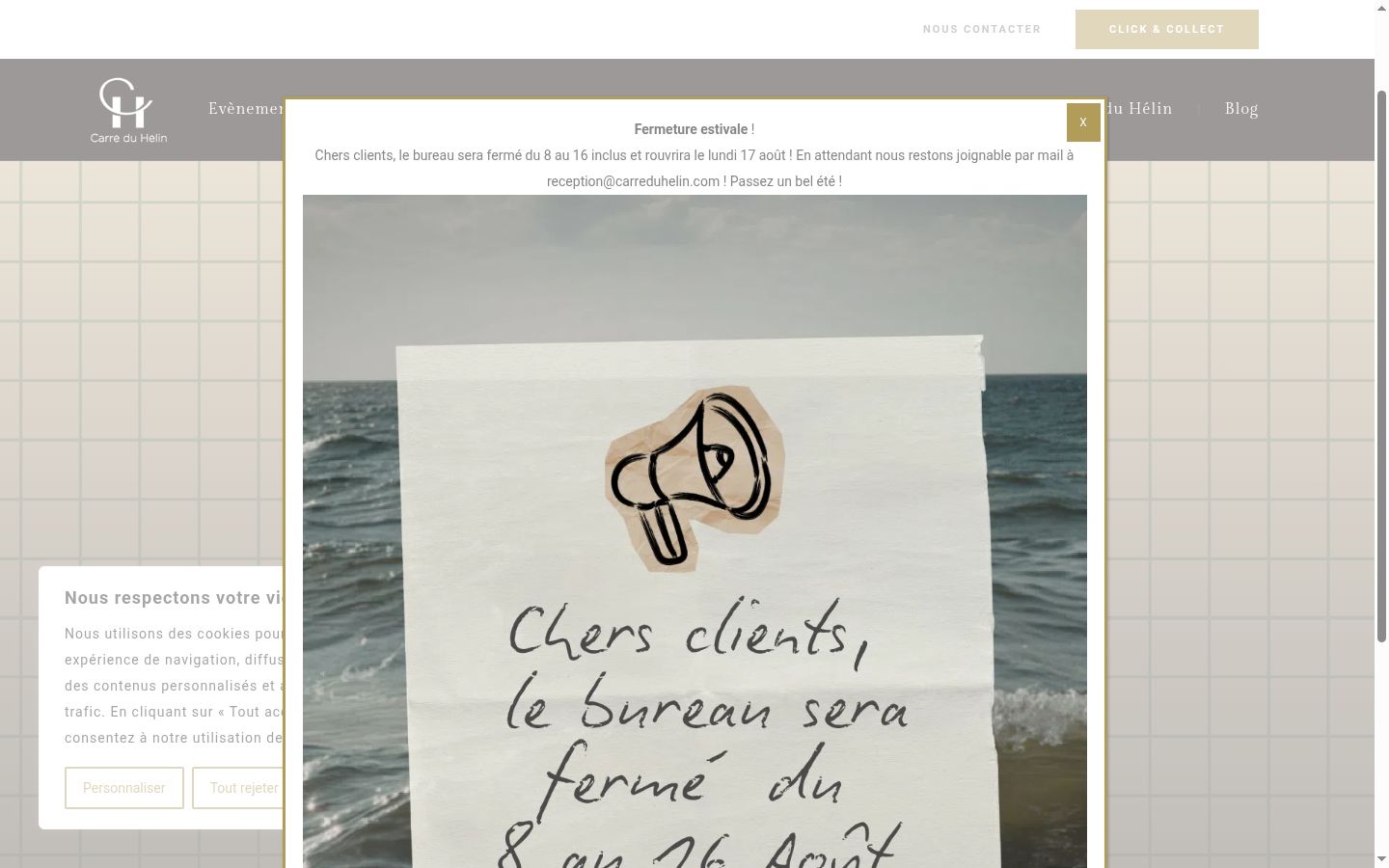 Sutikimo reklamjuostės, rodytos prieš bet kokią sąveiką, ekrano kopija