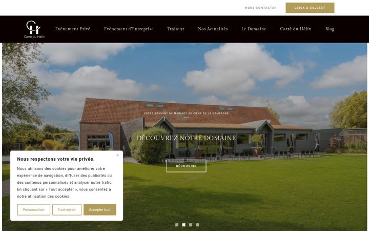Screenshot of carreduhelin.com
