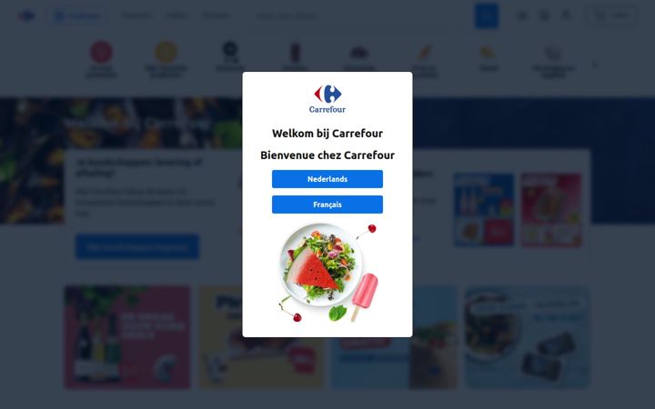 Képernyőkép: carrefour.be