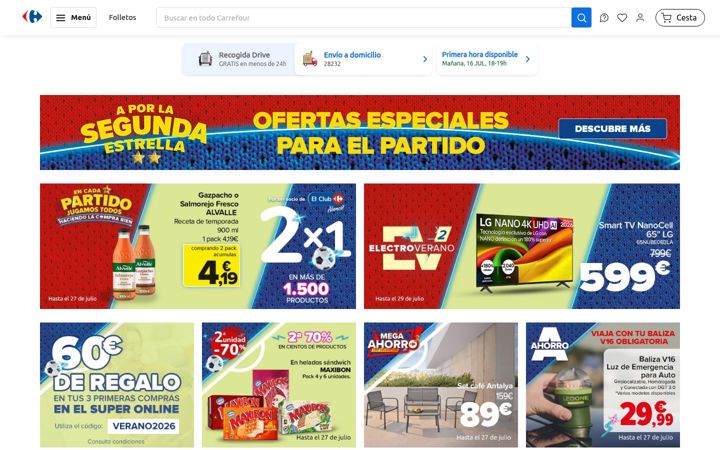 Zrzut ekranu carrefour.es