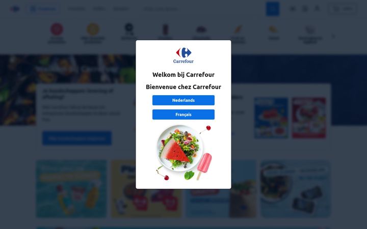 Screenshot of carrefour.eu