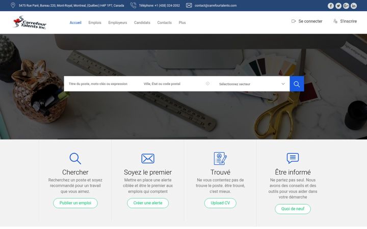 Screenshot of carrefourtalents.com