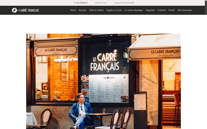 Screenshot of carrefrancais.it