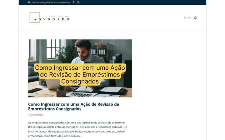 Képernyőkép: carreiradoadvogado.com.br