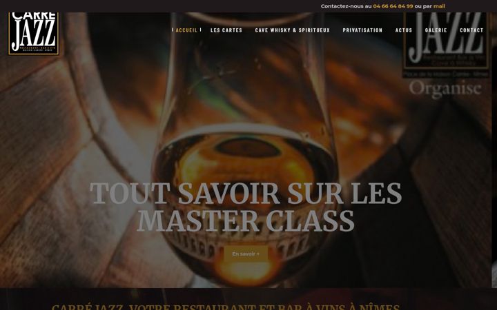 Screenshot του carrejazz.fr