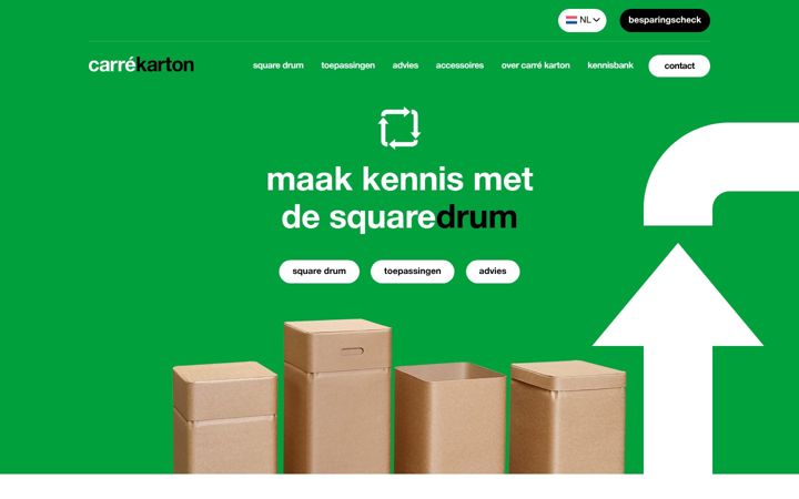 Snimka zaslona za carrekarton.nl