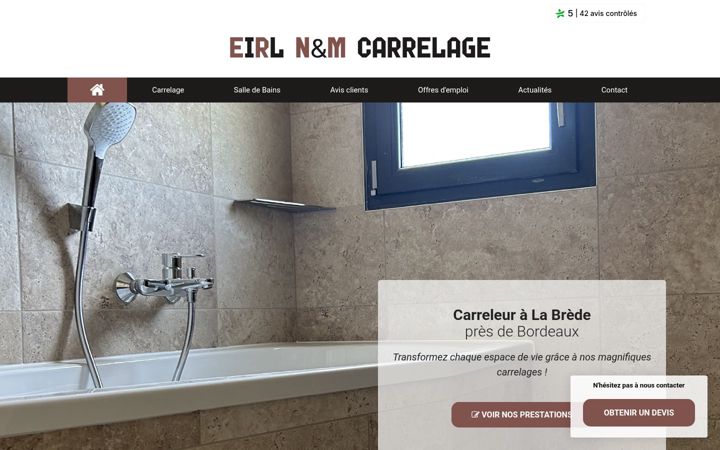 Screenshot of carrelage-nicolas-ploton-boue.fr