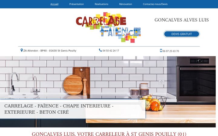 Screenshot of carrelage-pays-de-gex.fr