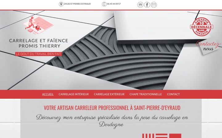 Screenshot of carrelage-promis-thierry-24.fr