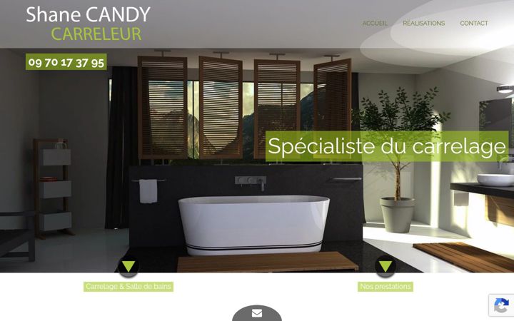 Screenshot of carreleur-pornic.fr