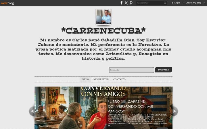 Screenshot of carrenecuba.com