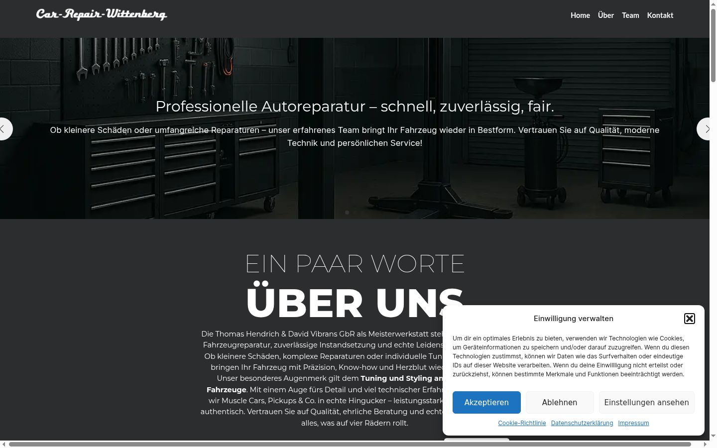 Screenshot van de toestemmingsbanner zoals getoond vóór enige interactie