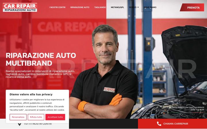 Captură de ecran a carrepair.it