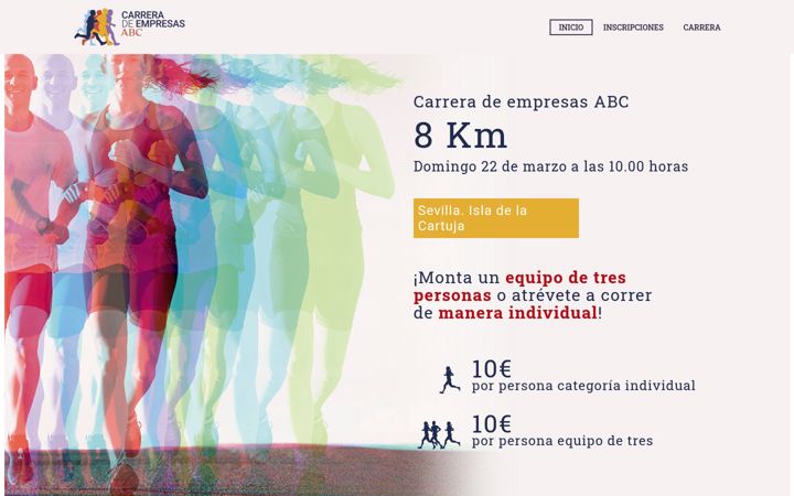 Ekrānuzņēmums no carreradeempresasabc.es